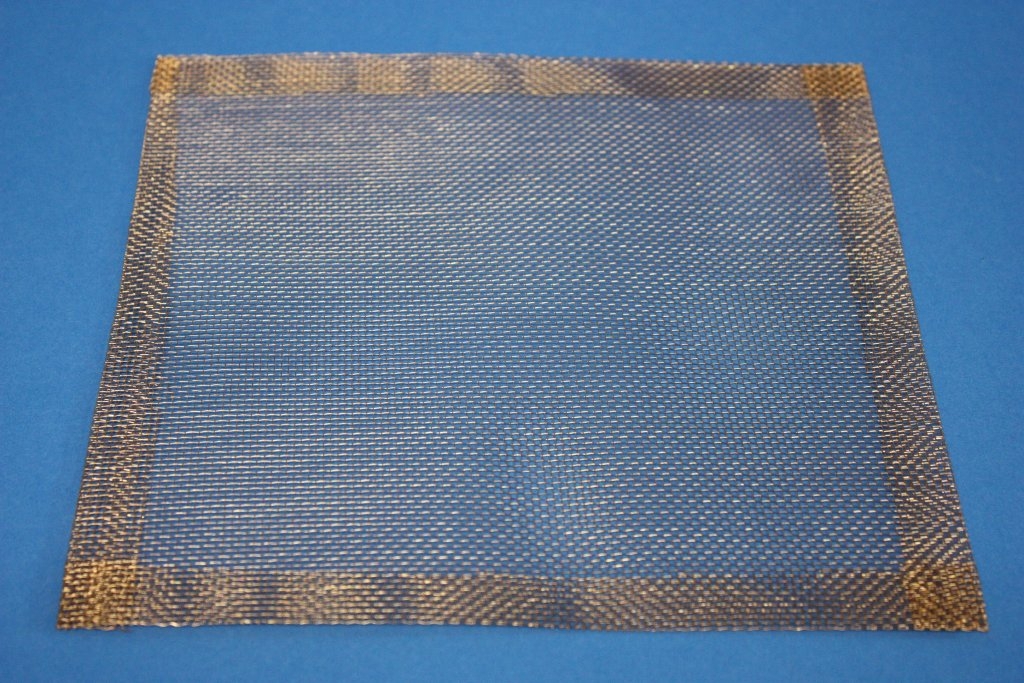 Kupferdrahtnetz, 160 x 160 mm,  unbelegt