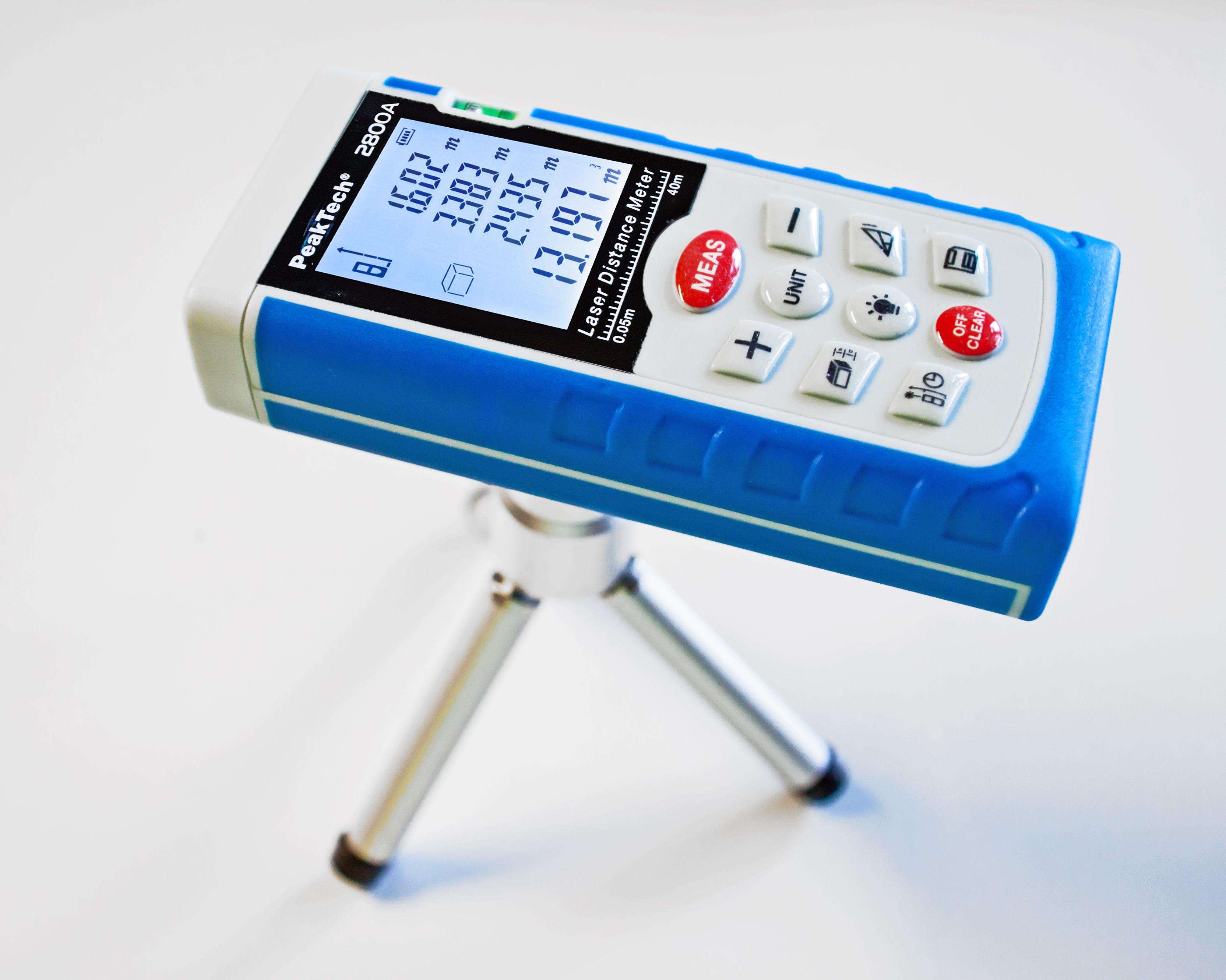 Laser-Entfernungsmessgerät ~ 0,05 ... 80 m «PeakTech® P 2802»