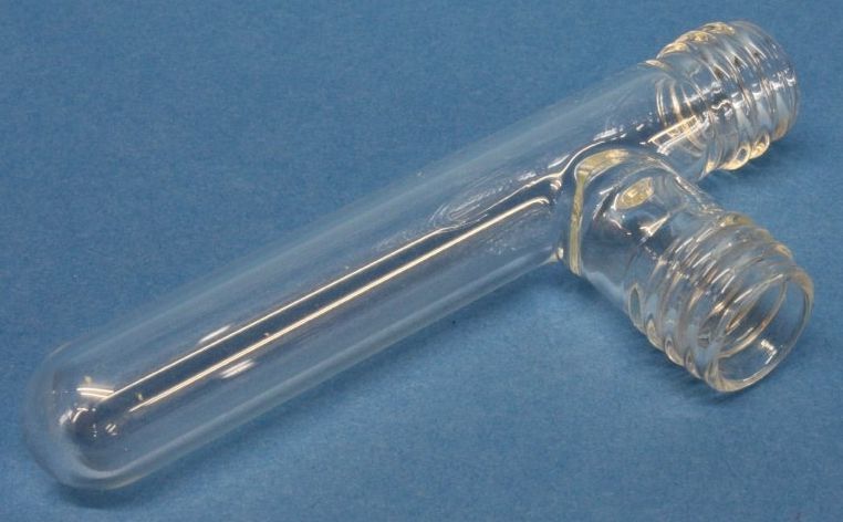 Reaktionsgefäß,  seitlichem Ansatz, 2x GL 18