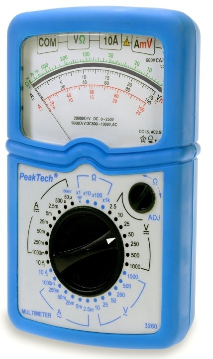 Test-Instrument für Lehrzwecke, Multimeter 3260