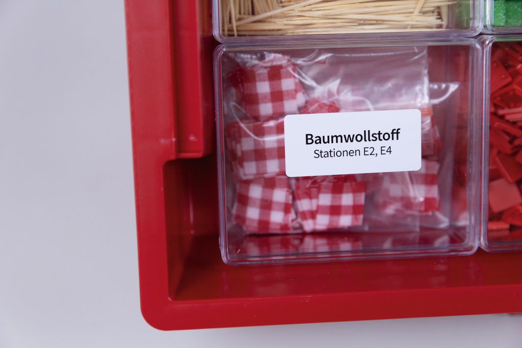 Materialpaket „Verbrennungsproben“