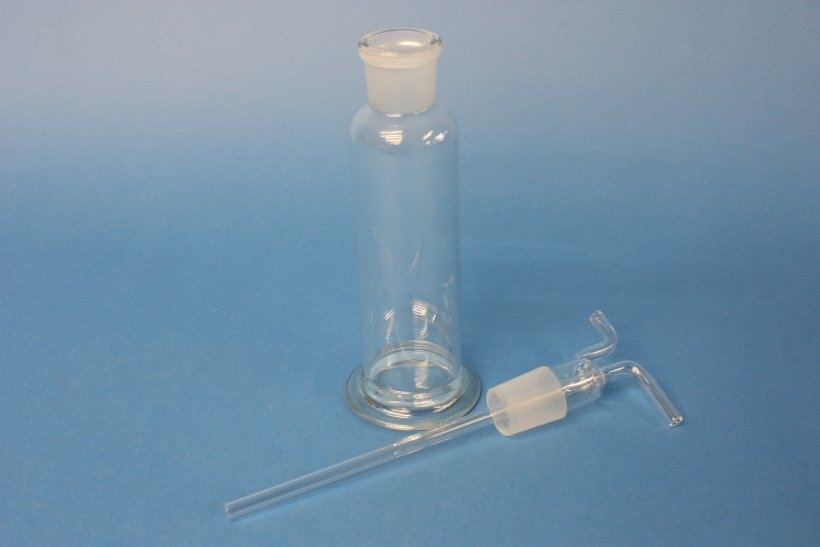 Gaswaschflasche nach Drechsel, 250 ml, NS 29/32