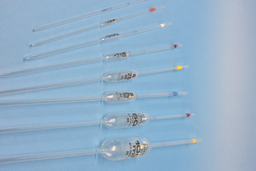 Vollpipetten, Klasse B, 50 ml