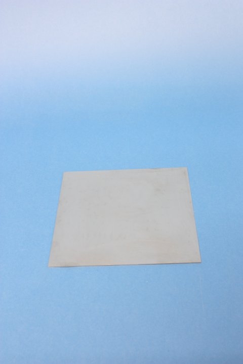 Eisenblech 160 x 160 mm, vornehmlich für Röstzwecke
