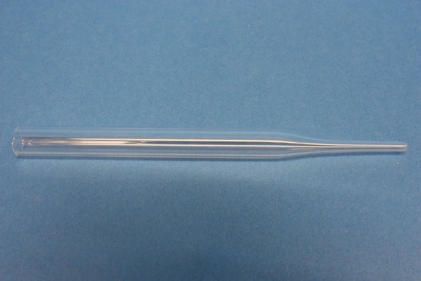 Tropfpipette mit Spitze, 100 mm aus Borosilikatglas 3.3