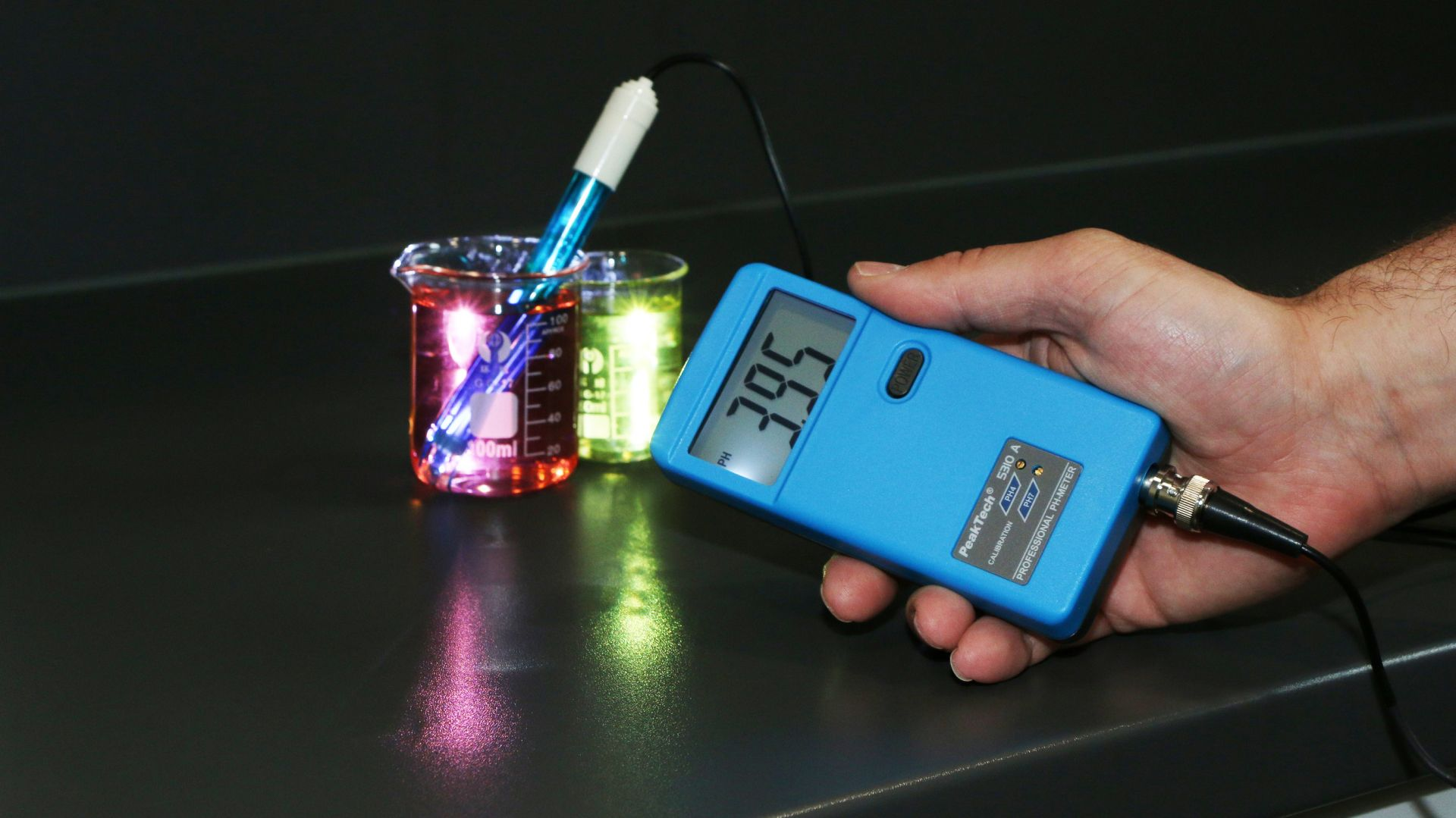 PH-Tester mit Kabelsonde, «PeakTech® P 5310 A»