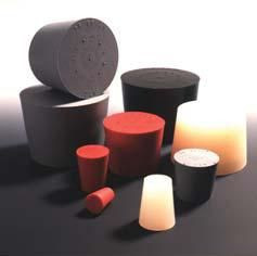 Gummistopfen, 44 x 35 mm, konisch