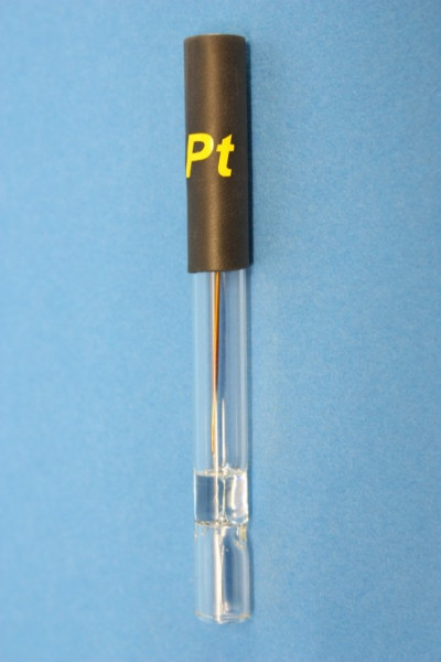 Platin Stab-Elektroden, rund 83 mm (beschriftet)