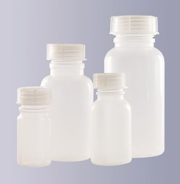 Weithalsflasche 50 ml aus Polyethylen, weich (LDPE)