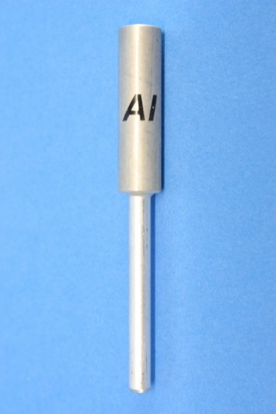 Alu Stab-Elektroden, rund 83 mm (beschriftet)