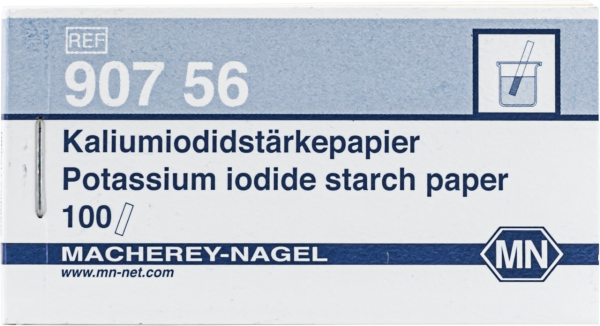 Kaliumiodidstärkepapier 816 N (Heftchen mit 100 Streifen 10 x 70 mm)