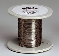 Nickel-Drahtspule (Drähte, blank), 0,3 mm Durchmesser, 50 m lang