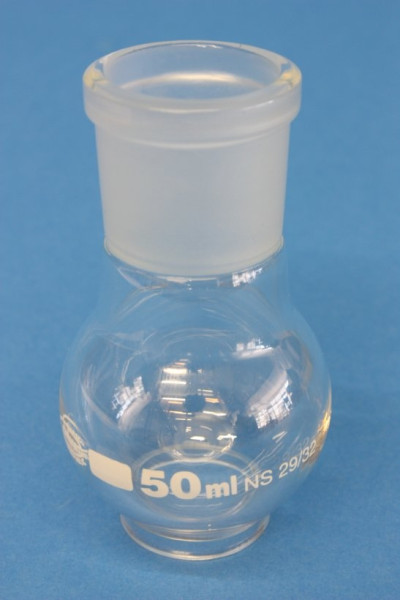 Rundkolben, 50 ml, NS 29/32, Boro 3.3