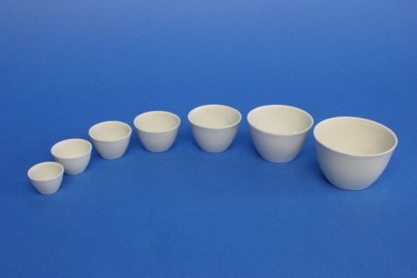 Porzellantiegel, niedrige Form, 15 ml, 40 x 25 mm