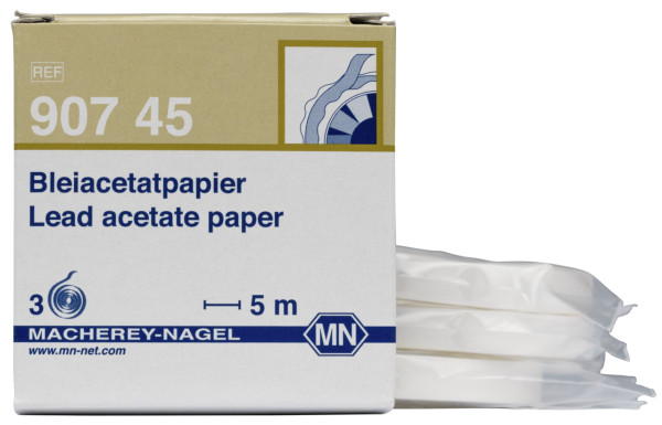 Bleiacetatpapier (Nachfüllpackung à 3 Rollen) Endverbleib CV