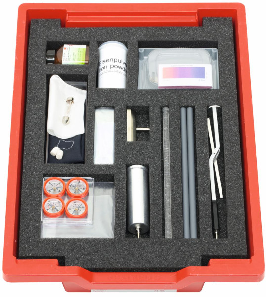 Schüler-Set Elektrik – Ergänzung Elektrostatik, Magnetismus, Elektrochemie