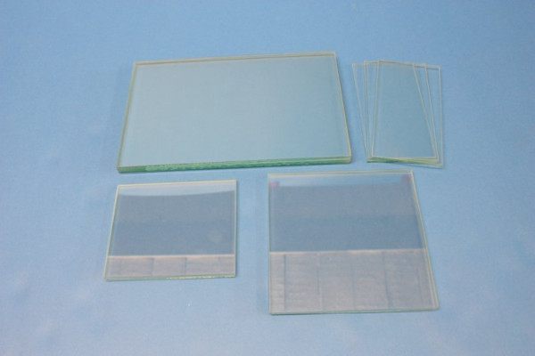 Glasplatten, 200 x 130 x 2 mm, 1 Paar