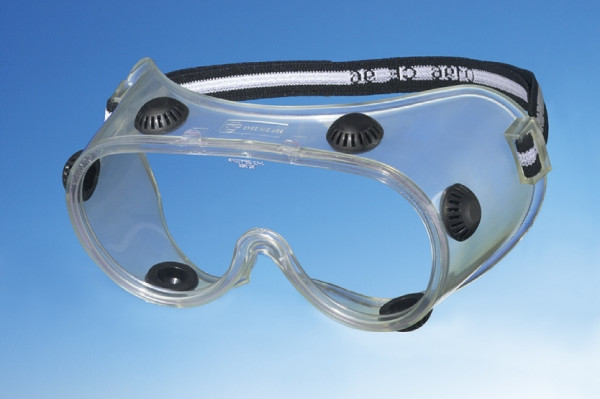 Vollsichtbrille (Schutzbrille), mit indirekter Ventilation