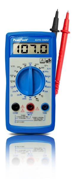 Digital-Multimeter 3 ½-stellig 1070