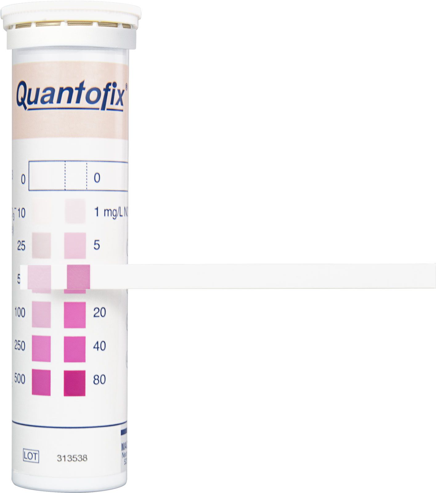 QUANTOFIX® Teststäbchen Nitrat/Nitrit, Dose à 100 Teststreifen