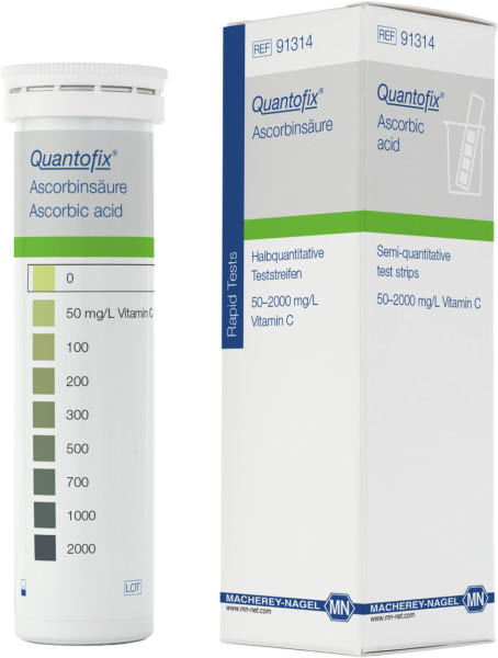 QUANTOFIX® Teststäbchen Ascorbinsäure, Dose à 100 Teststreifen