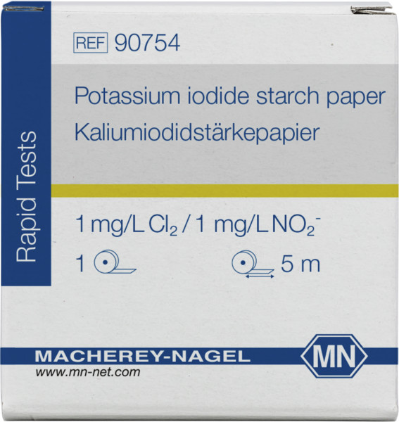 Kaliumiodidstärkepapier 816 N (Rolle à 5 m Länge und 7 mm Breite)