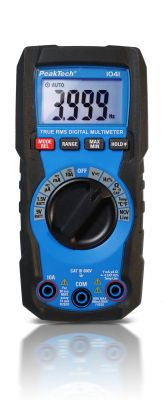 Digitalmultimeter «PeakTech® P 1041» TrueRMS Digitalmultimeter 4000 Counts, Auto. Range"