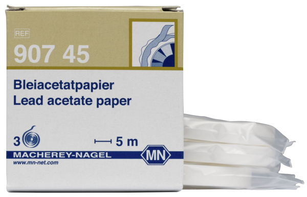 Bleiacetatpapier (Nachfüllpackung à 3 Rollen) Endverbleib CV