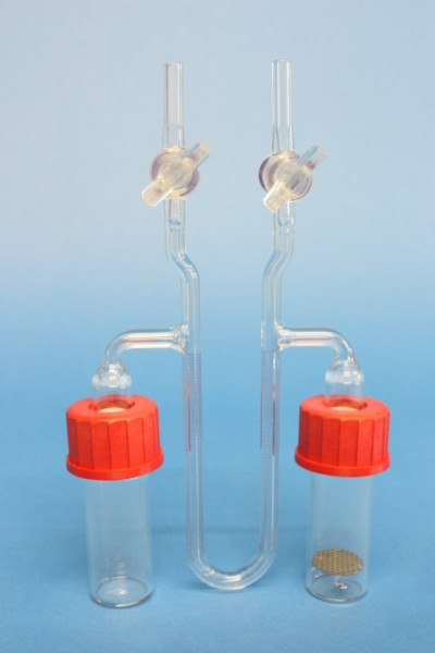 RQ-Gerät, (Respirometer), zur Bestimmung der respiratorischen Quotienten