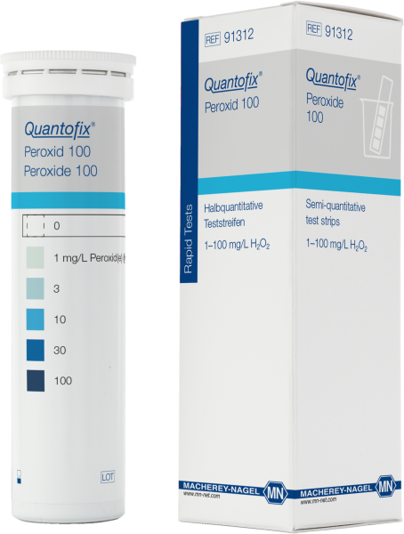 QUANTOFIX® Teststäbchen Peroxid 100, Dose à 100 Teststreifen