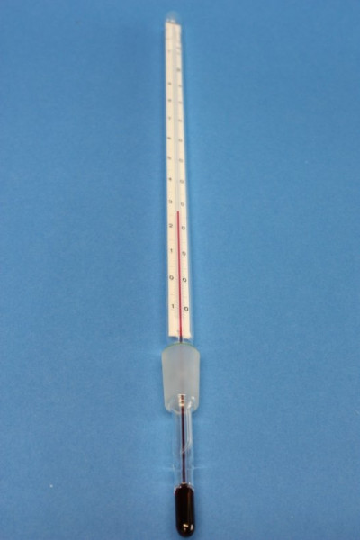 Normschliff-Thermometer, Kern NS 14/23, Messbereich: -10 ...+150°C