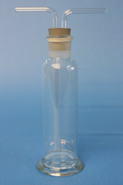 Gaswaschflasche, 250 ml, aus Aufbauteilen