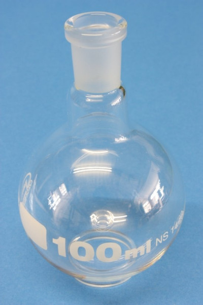 Rundkolben, 100 ml, NS 14/23, Boro 3.3