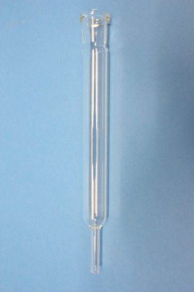Experimentierrohr, 300 mm, SB 19, aus Borosilikatglas 3.3, mit seitlichen Ansätzen