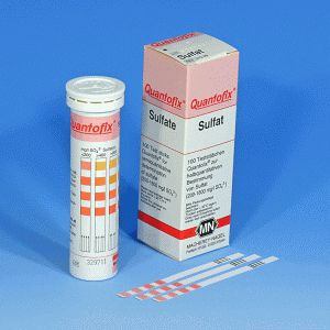 QUANTOFIX® Teststäbchen Sulfat, Dose à 100 Teststreifen